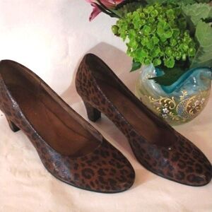 Aerosols Animal Print Heels